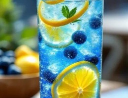 Blue Curacoa Coctail